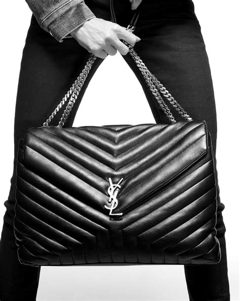 ysl tasche loulou groß|loulou shoulder bag.